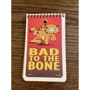 Mead Garfield Bad To The Bone Note Memo Pads - New 60 Sheets